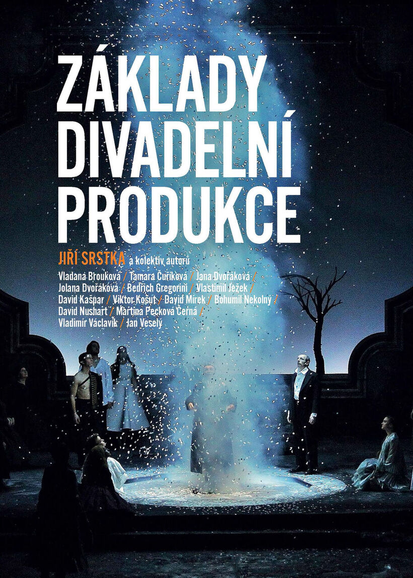 Základy divadelní produkce. Titulka knihy.